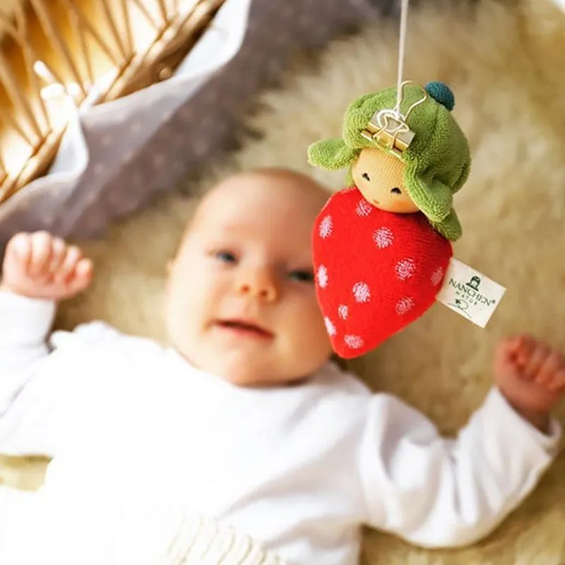 Nanchen - Strawberry baby rattle