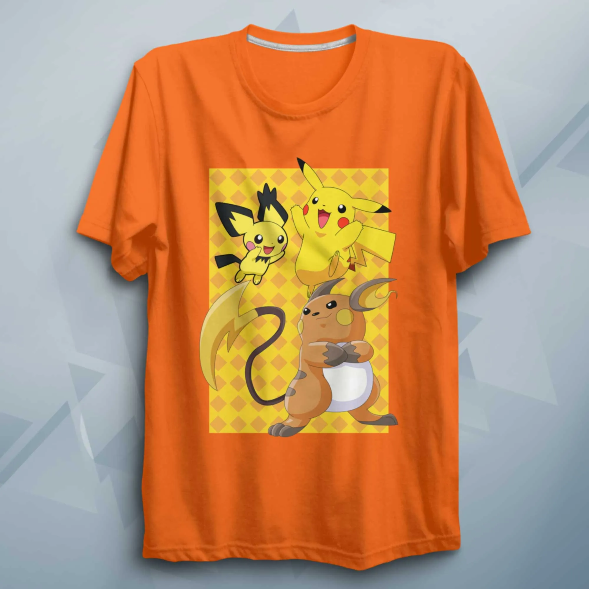PKMN Pikachu Evolution T Shirt Anime Shirt