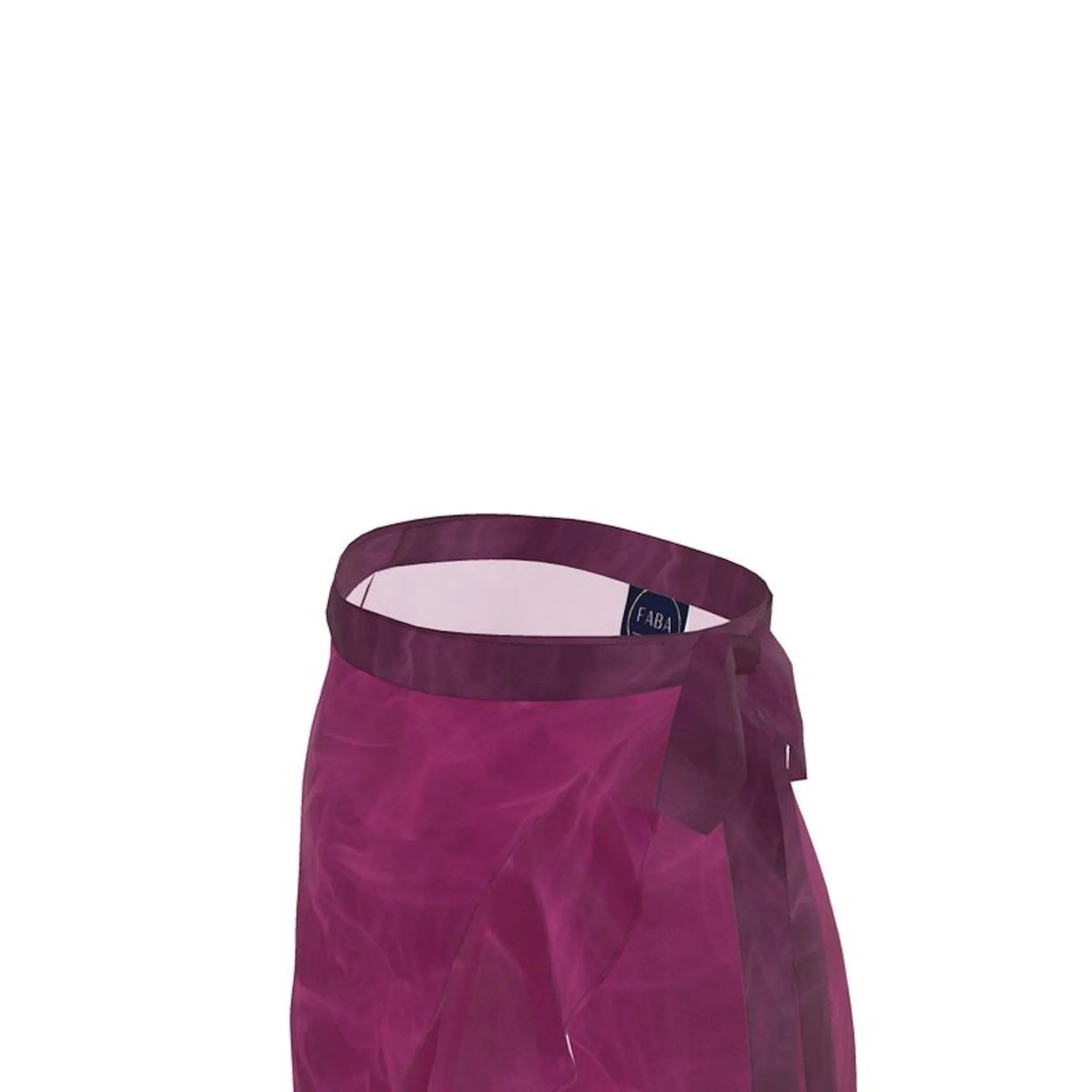 Short Flounce Skirt Smoky Pink