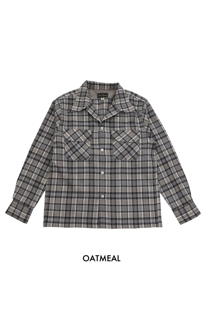 WooI Check Open Shirt